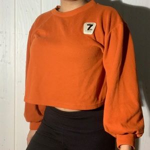 Orange Crop Top